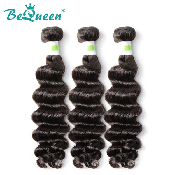 【Bequeen】10A Brazilian 100% Virgin Hair Natural Wave Bundles 8-30 inches available - Bequeen Office Store