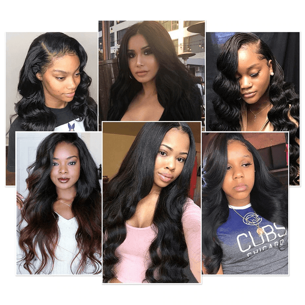 
BeQueen Body Wave Indian Hair Bundles 100% Human Hair 10A