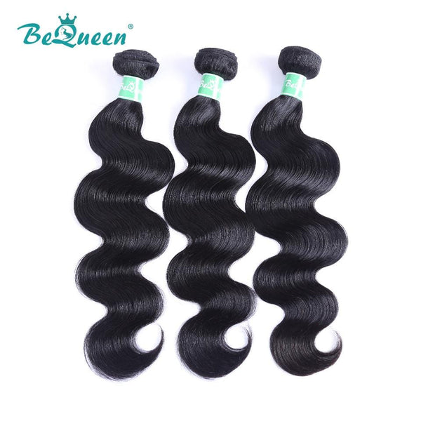 
BeQueen Body Wave Indian Hair Bundles 100% Human Hair 10A