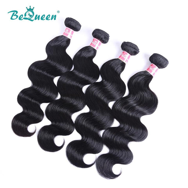 
BeQueen Packs of Body Wave Malaysian Hair 100% Virgin Hair 10A