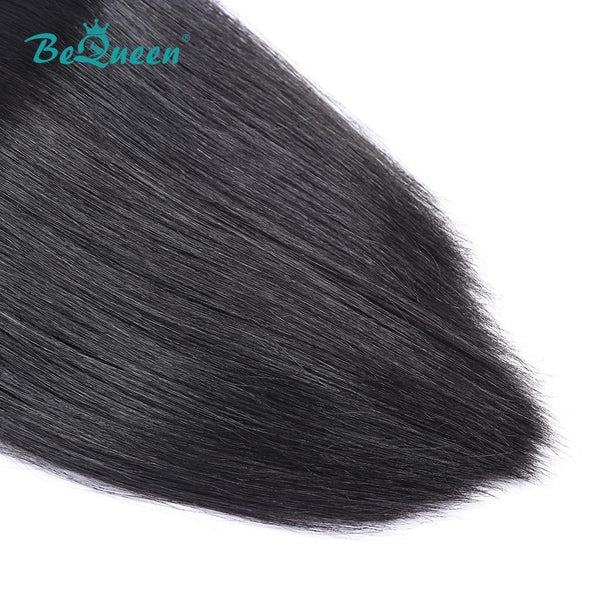 BeQueen Straight Hair Weave Bundles Malaysisches Haar 100 % reines Haar 10A 