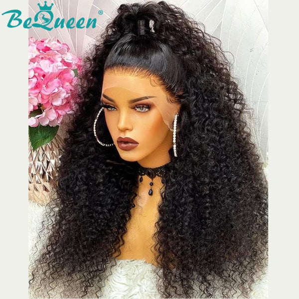 BeQueen „Ellie“ Kinky Curly Deep Curly 360 Lace Perücke 