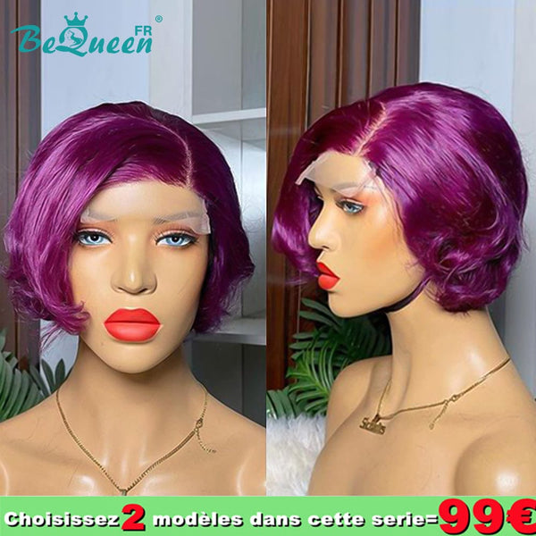 BeQueen 99€=2 perruques "Simone" Perruque Violet