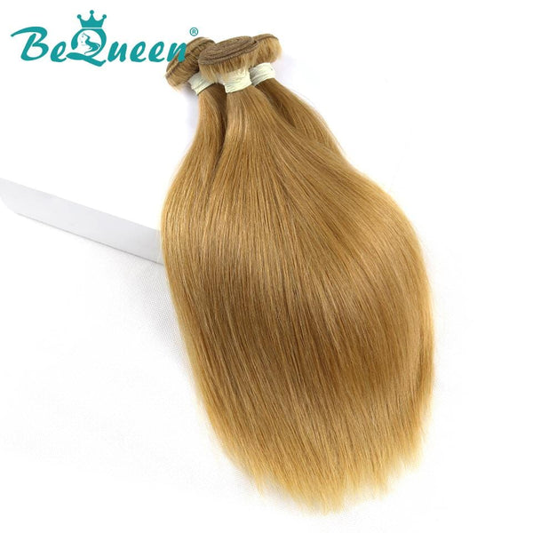 【Bequeen】10A Brazilian 100% Virgin Hair Straight Bundles Color 27# 12-26 inches Available Factory Price - Bequeen Office Store