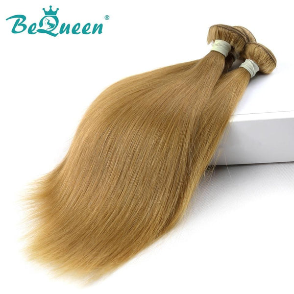 【Bequeen】10A Brazilian 100% Virgin Hair Straight Bundles Color 27# 12-26 inches Available Factory Price - Bequeen Office Store