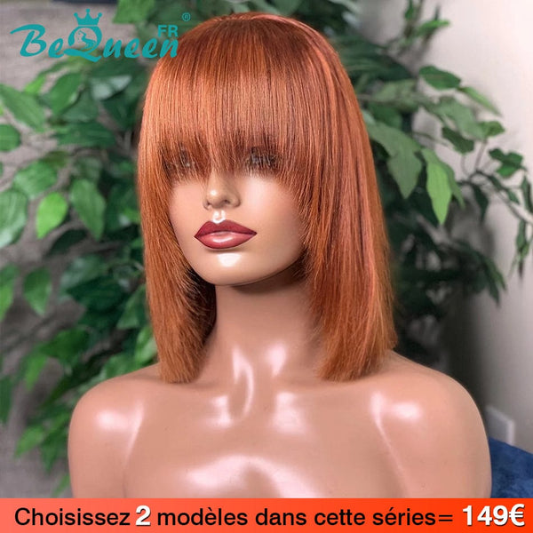 BeQueen 2 Perruques=149€ Perruque Yumi Orange