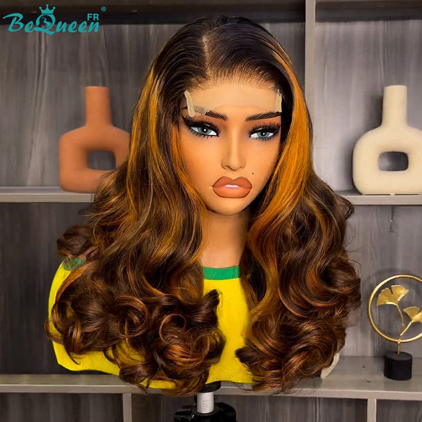 BeQueen "Celeste"  Perruque  Body Wave avec Lace Closure 4x4