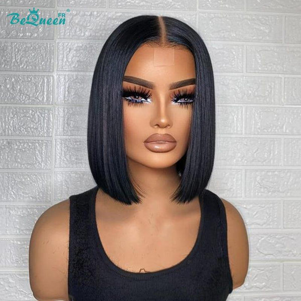 BeQueen Perruque Bob "Sonia" Lisse en Closure 2x6 100% vienamiens donné par 1 personne