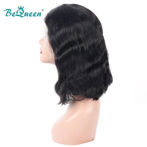 BeQueen Perruque Bob "Vivien" Body Wave à Dentelle T Part 13x1x6