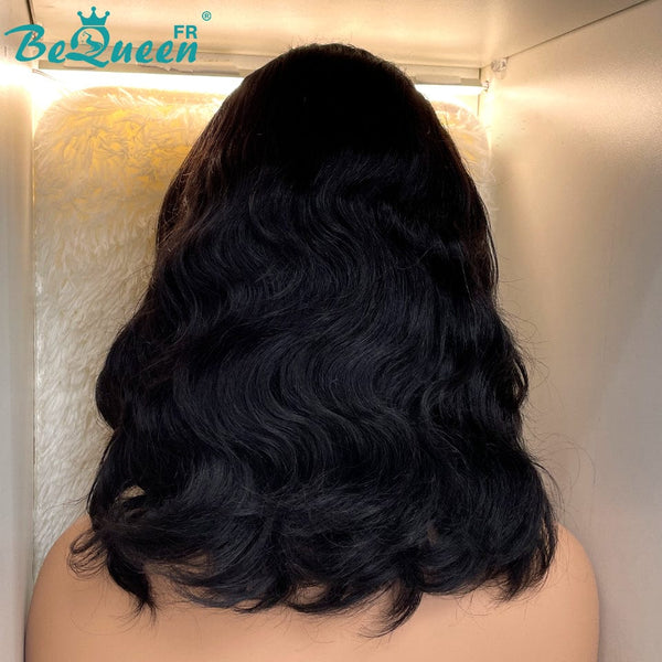 BeQueen Perruque Bob "Vivien" Body Wave à Dentelle T Part 13x1x6