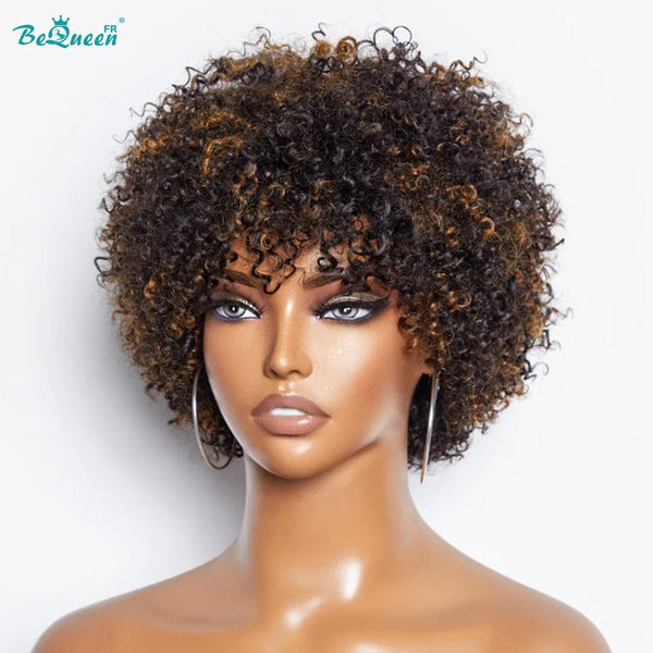 Bequeen Perruque “Bunny” Pixie Curly Cheveux courts