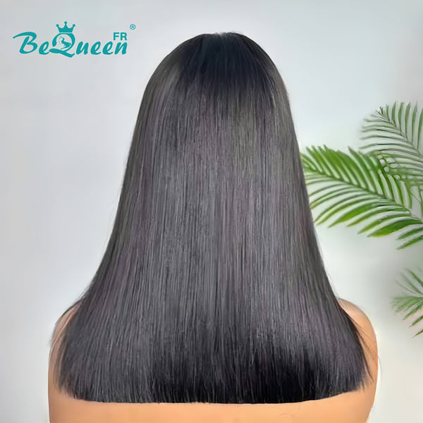 BeQueen Perruque "Mina" Lisse avec Lace Closure 4x4 Super Double Drawn Cheveux Vietnamiens 250% Densité