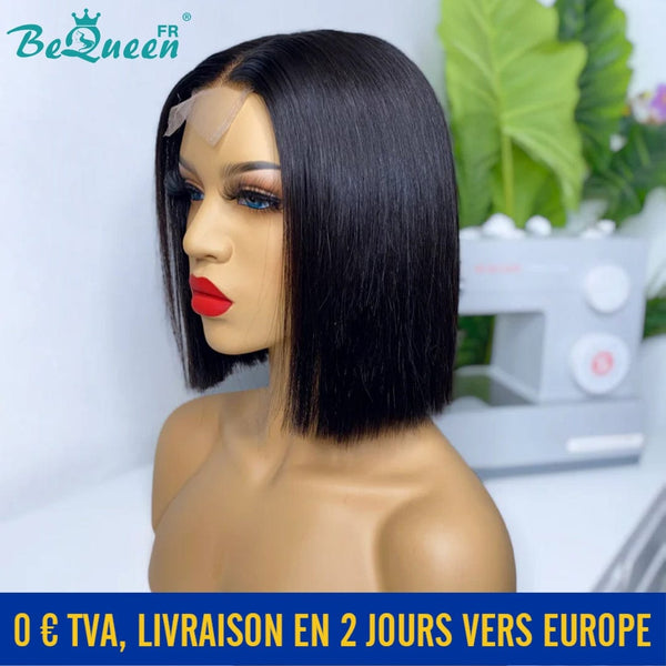 BeQueen "Sonia"  Perruque Bob en Lace Closure 2x6 En France