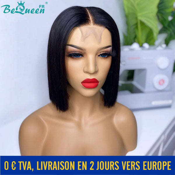 BeQueen "Sonia"  Perruque Bob en Lace Closure 2x6 En France