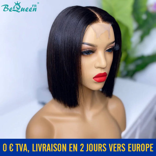 BeQueen "Sonia"  Perruque Bob en Lace Closure 2x6 En France