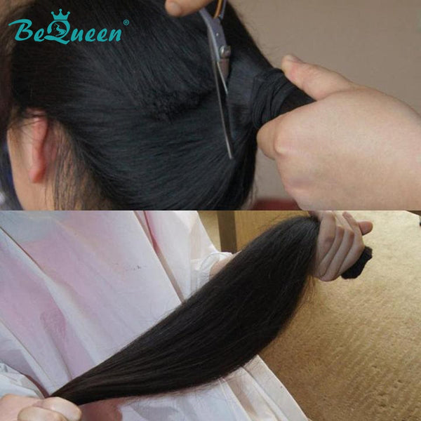 BeQueen Vingt Pièces d'Extensions Tape Ins Crochet Cheveux Raides de Couleur 100% Cheveux humains 100g par paquet