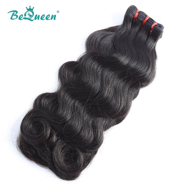 BeQueen Tissage Body Wave à Double Tirage Cheveux Fumi 100% Cheveux vierges