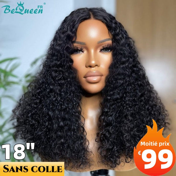 BeQueen "Alice" Long Curly Wave Wig with Lace Front