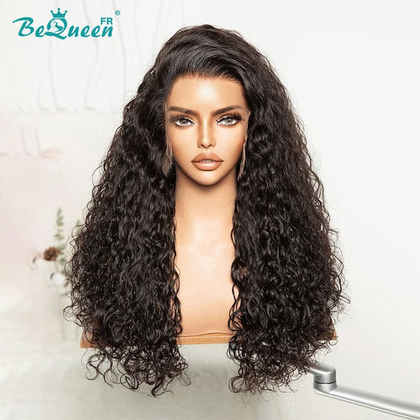 BeQueen "Alice" Perruque Longue Curly Wave 24 Pouces avec Lace Frontale 13x4 SDD En France