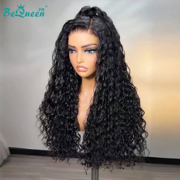 BeQueen "Alice" Perruque Longue Curly wave avec Lace Frontale 24 Pouces Prêt-à porter sans colle Moitié prix