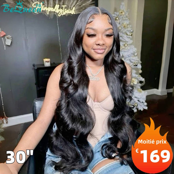 BeQueen "Alice" Long Curly Wave Wig with Lace Front