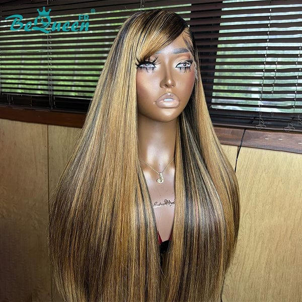 BeQueen "Eva" Long Straight 13x4 Lace Front Wig In France 