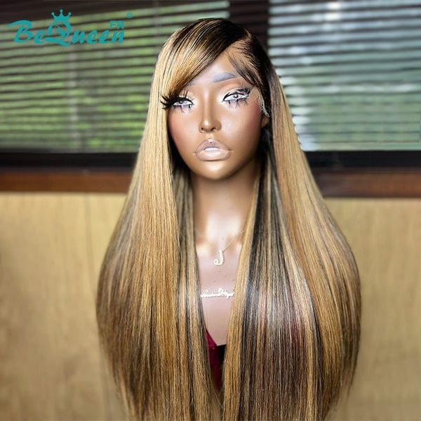 BeQueen "Eva" Long Straight 13x4 Lace Front Wig In France 