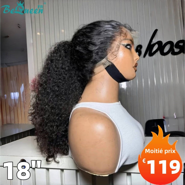 BeQueen "Jessie" Perruque Longue Curly wave avec Lace 360 18 Pouces Moitié prix