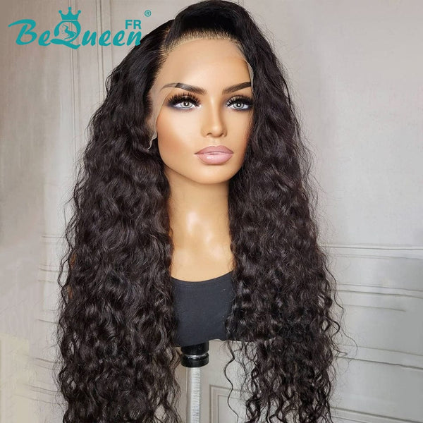 BeQueen "Jessie" Perruque Longue Deep Wave avec Lace Frontale Raw Hair