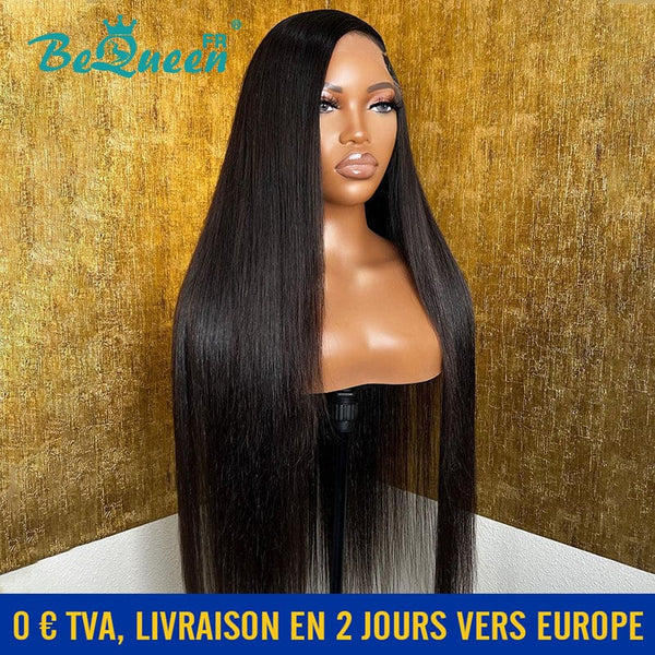 BeQueen "Mina" Achetez 3 Perruques Prix Cassé Perruque Longue Lisse avec Lace Closure En France