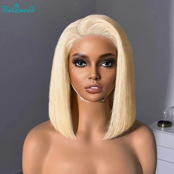 BeQueen "Sonia" Perruque Bob Lisse en couleur avec Lace closure 2*6 10 Pouces Moitié prix