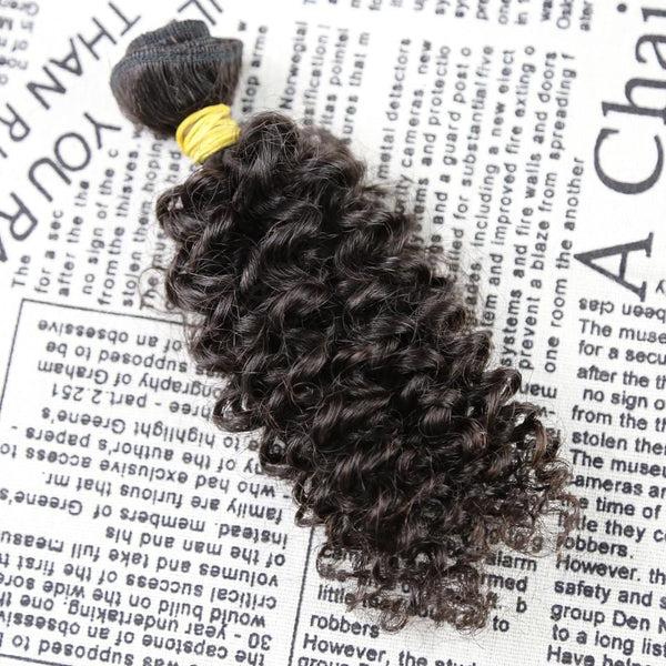 BeQueen Une pièce de tissage 100% Cheveux humains Longueur 14 pouces Poids 20g à 30g