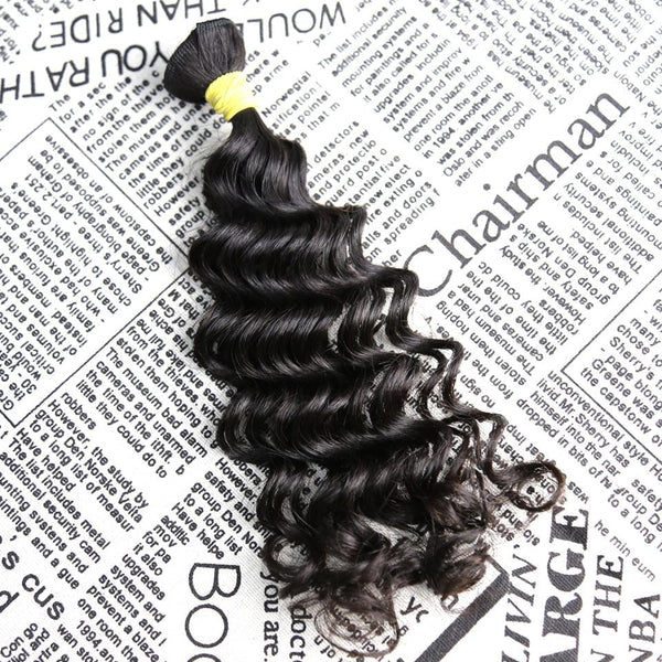 BeQueen Une pièce de tissage 100% Cheveux humains Longueur 14 pouces Poids 20g à 30g