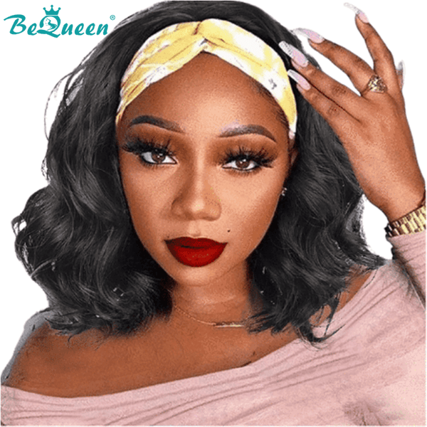 BeQueen Perruque Bob à Bandeau Body Wave