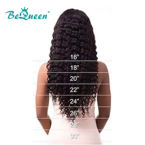 BeQueen Perruque Longue à bandeau Deep Curl