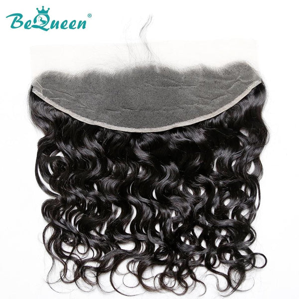 BeQueen Dentelle frontale Transparent 13x4 13x6 Water Wave avec cheveux de Bébé