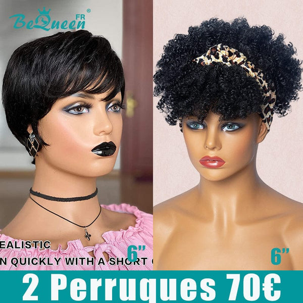 BEQUEEN 2 PERRUQUES COMBO NO.226