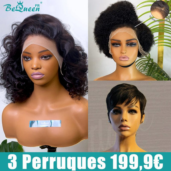 BEQUEEN 3 Perruques Combo No.199