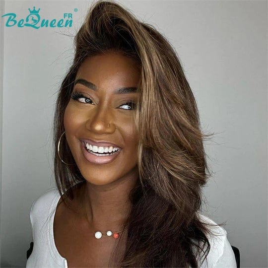 BeQueen "Eva" Customized Wig Long Straight Ready to Wear Glueless 13X6 Raw Hair 250% Density