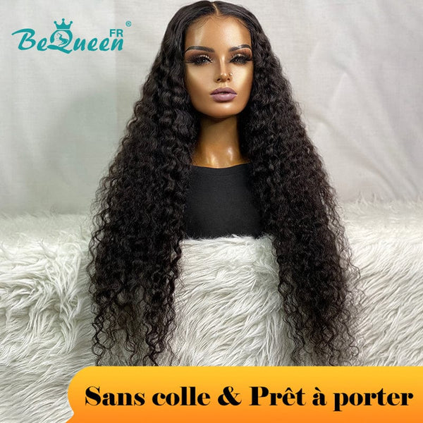 BeQueen "Jessie" Perruque Customisée Longue Deep Wave Prêt à porter Sans Colle 13X6