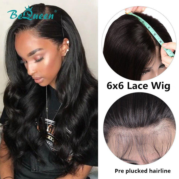 BeQueen 6x6 Lace Closure Wig