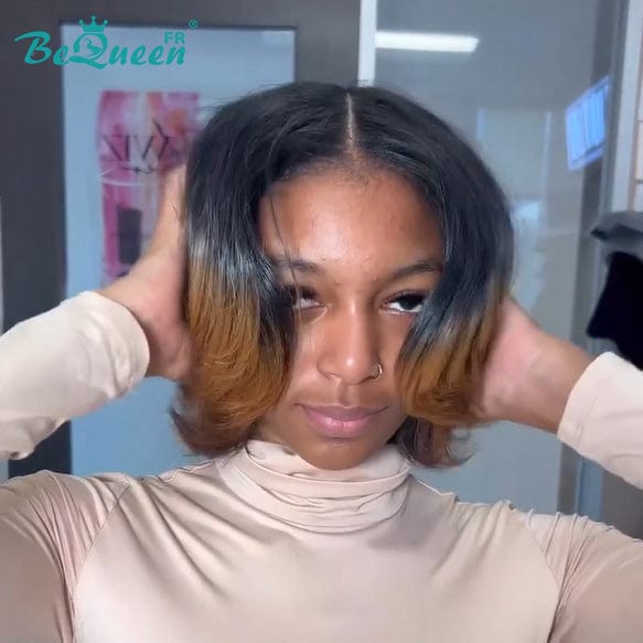 BeQueen “Carolyn” Perruque Bob Body Wave avec Lace Closure 4X4