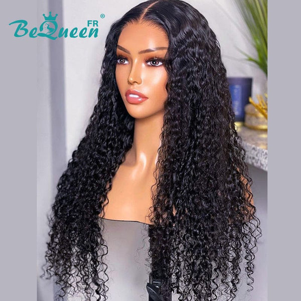 BeQueen ”Alice" Perruque Customisée Longue Curly Wave Prêt à porter Sans Colle 4X4 Petit Prix FOU