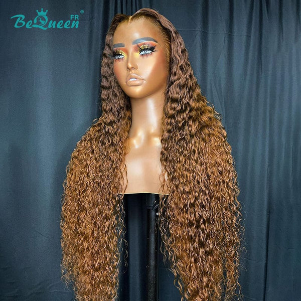 BeQueen "Azalia" Perruque Customisée Longue Deep Wave Prêt à porter Sans Colle 13X6 Raw Hair 200% Densité Petit Prix FOU