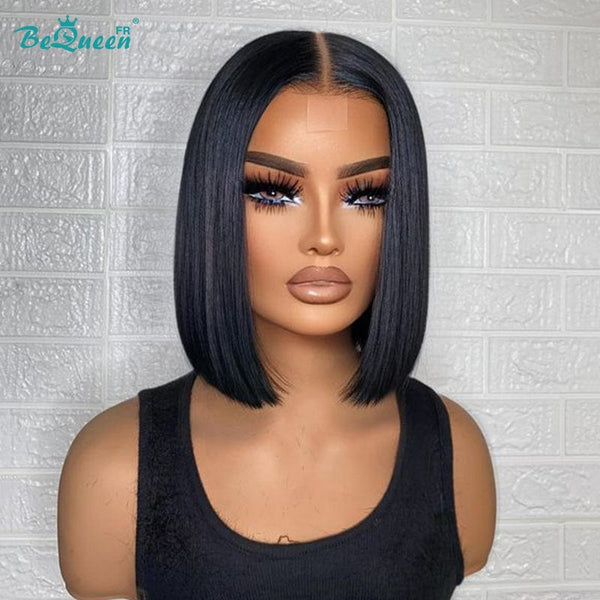 BeQueen Perruque Bob "Sonia" Lisse en Closure 2x6 100% vienamiens Petit Prix FOU