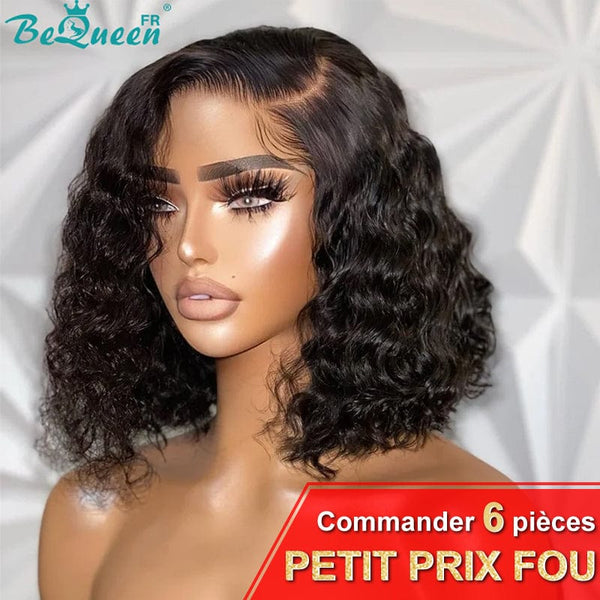 BeQueen Perruque “Demi” en Closure Bob Petit Prix FOU