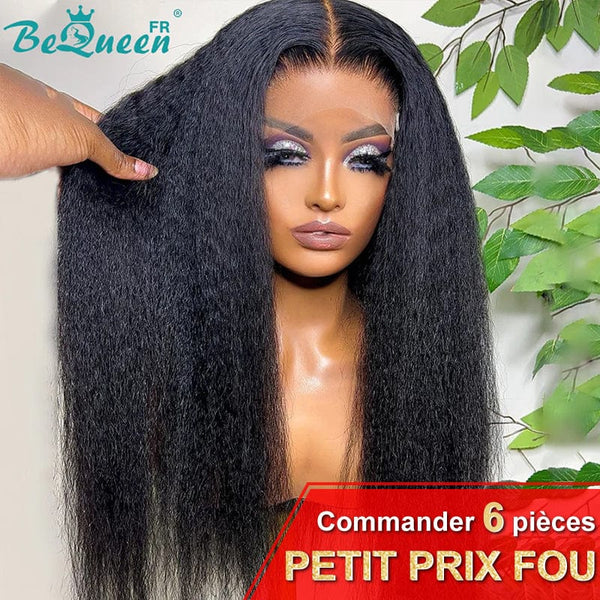 BeQueen Perruque “Iwa” en Closure Petit Prix FOU