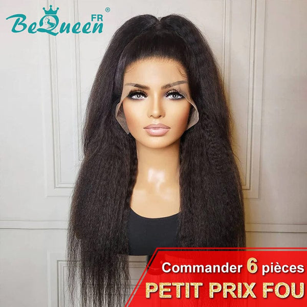 BeQueen Perruque “Iwa” en Frontale Petit Prix FOU