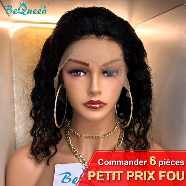 BeQueen Perruque “Vera” en Frontale Bob Petit Prix FOU